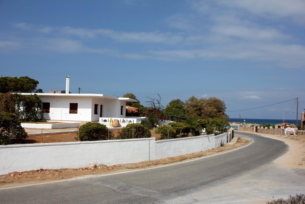 הוילה Stavrós Theros Beach House מראה חיצוני תמונה